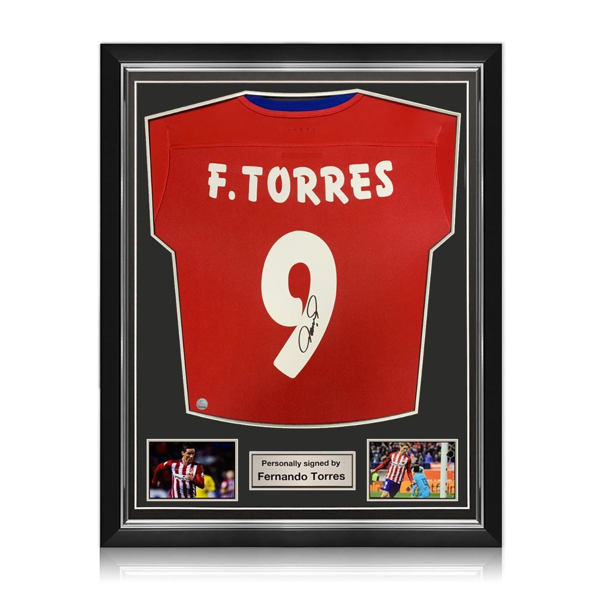 Fernando Torres Signed Atletico Madrid 2015-16 Football Shirt