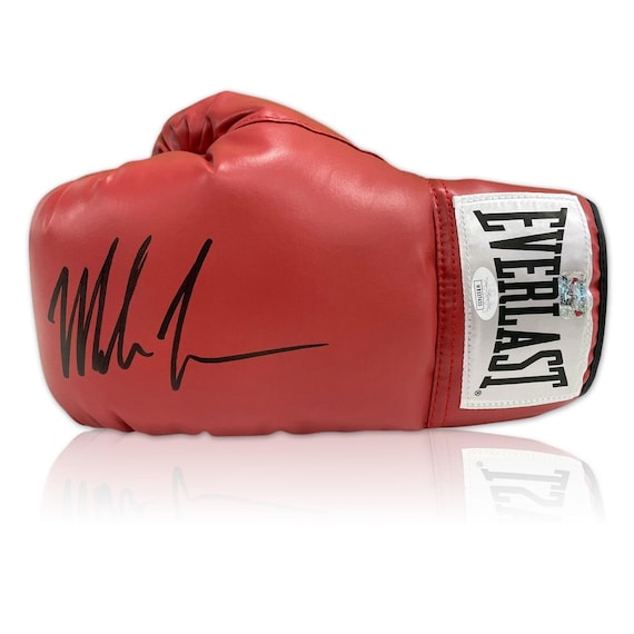 マイク・タイソン Mike Tyson 直筆サイン ボクシンググローブ 赤 マイク・タイソン サイン入りボクシンググローブ 限定1点