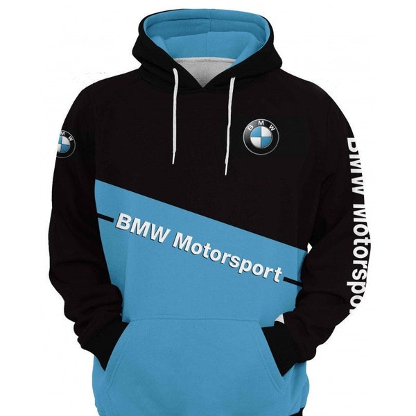 Sweat à capuche de marque automobile BMW