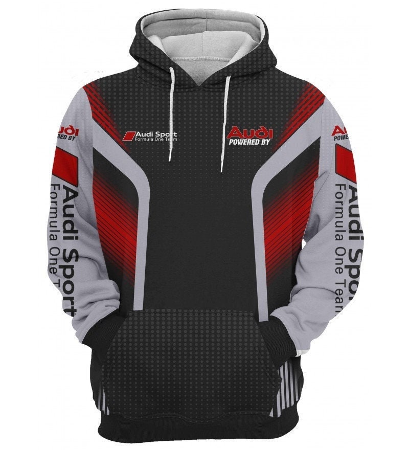 audi zip up hoodie