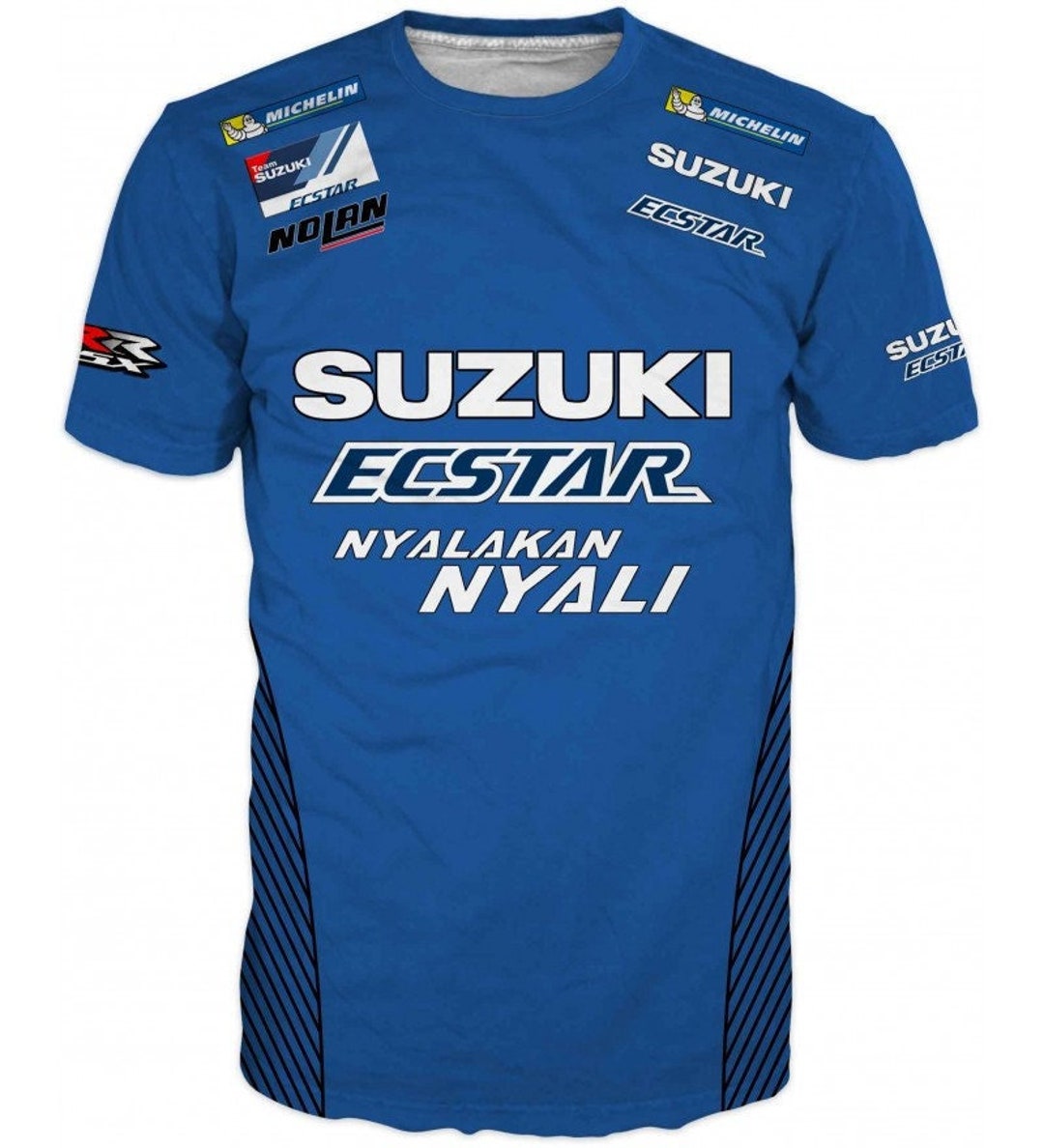 Camiseta Marc Marquez Camiseta Suzuki Hombre 100% Algodón (talla - Main Image