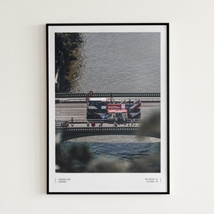 Ciudad de Londres, Impresión, Lienzo, Foto - Arte mural original, Regalo para Navidad, Decoración del hogar, Póster para el hogar, Impresiones a pedido
