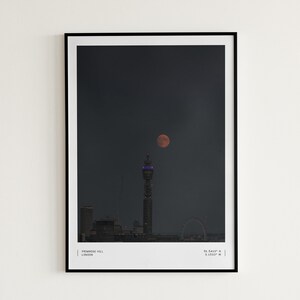 Ciudad de Londres, Impresión, Lienzo, Foto - Arte mural original, Regalo para Navidad, Decoración del hogar, Póster para el hogar, Impresiones a pedido