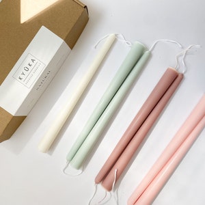 Handmade Dinner Taper Candle Tall Dinner Candle Affordable Dinner Candle Tall Eco-friendly