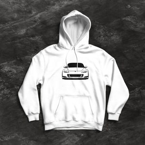 JDM Car, Silhouette, Hoodie, Cotton, Black, White, Blue, Red, Gift for him, her, Christmas, New Year