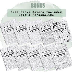 20 Custom Coloring Pages from Photo – Personalized Portraits, Family & Pet Sketches (Digital Download) image 6