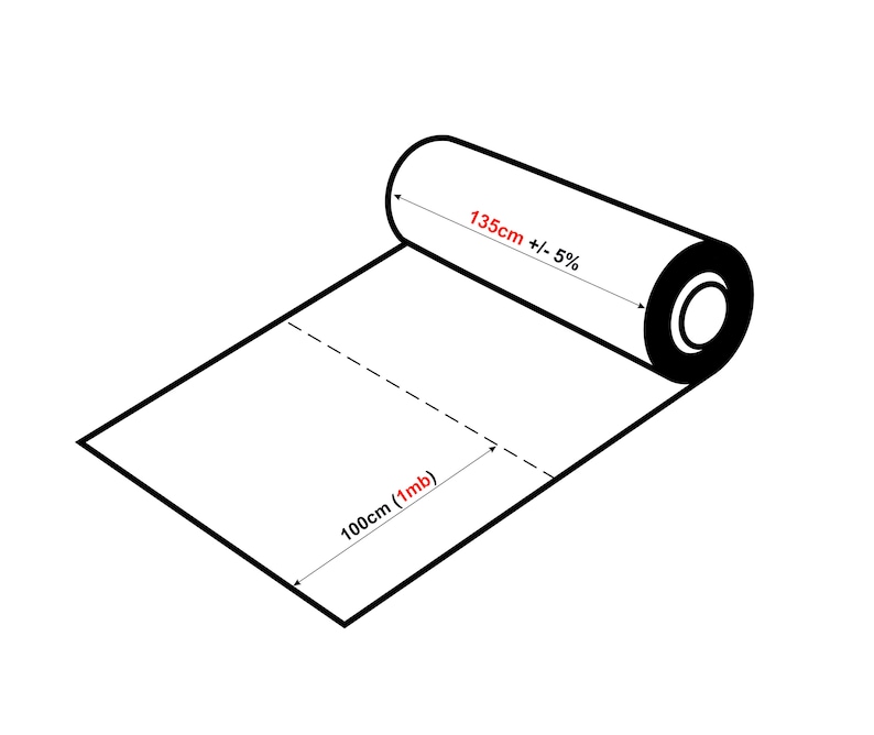 Structural Sheet Latex / Rubber 04mm Width 135 Cm Made of Etsy