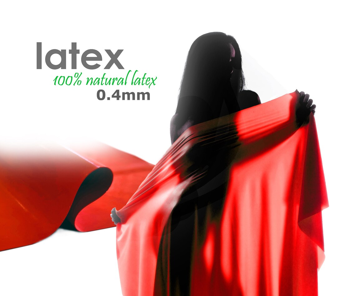 Sheet Latex / Rubber 04mm Width 135 Cm Made of 100 Natural Etsy