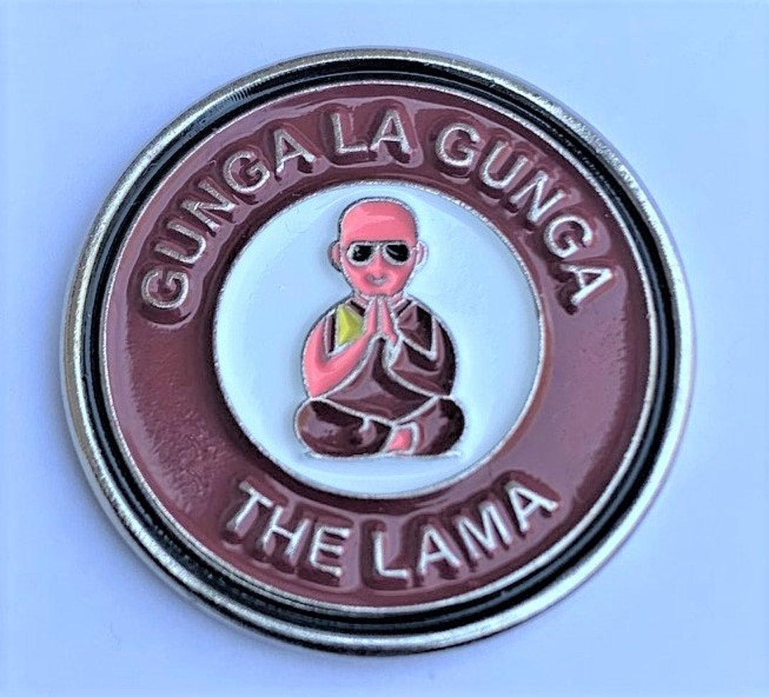 New Gunga La Gunga Caddyshack the Lama Golf Ball Marker Etsy
