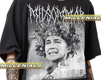 ミッドサマーTシャツ、メタルバンドスタイル ユニセックス