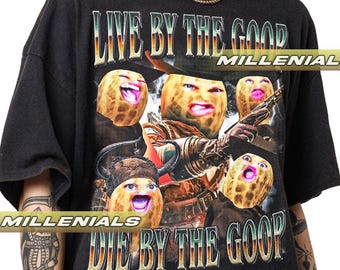 バーントピーナッツTシャツ、アークレイダーズグラフィックTシャツ、ユニセックスコットン