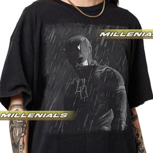 Camiseta Daredevil Born Again, camiseta gráfica de Matt Murdock Hero