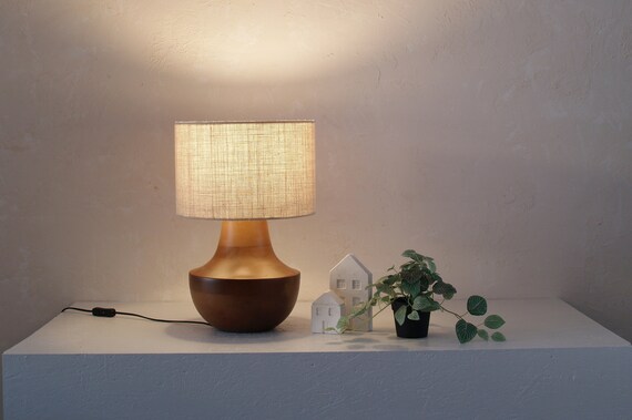 Voronoi Wood Table Lamp -   Table lamp wood, Diy table lamp, Wood lamps