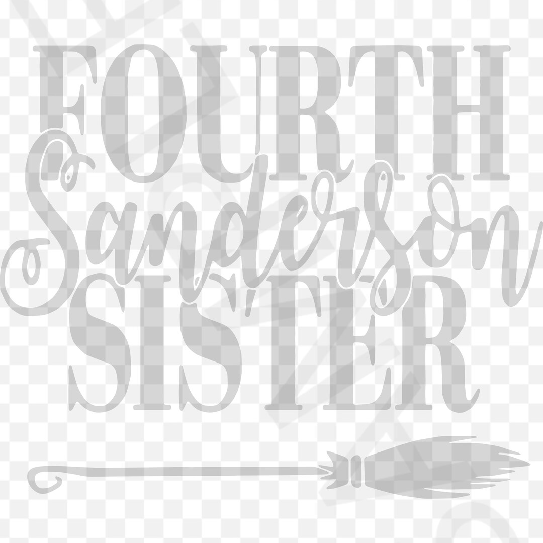 Fourth Sanderson Sister SVG - Etsy