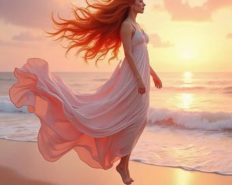 Aphrodite griechische Göttin der Liebe und Schönheit - Kunstdruck als digitaler Download