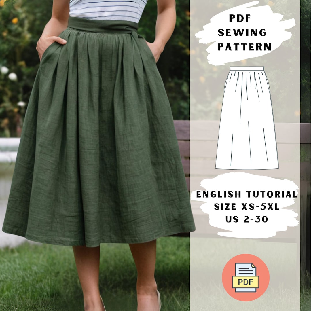 linen-skirt-pdf-sewing-pattern-pockets-pattern-midi-skirt