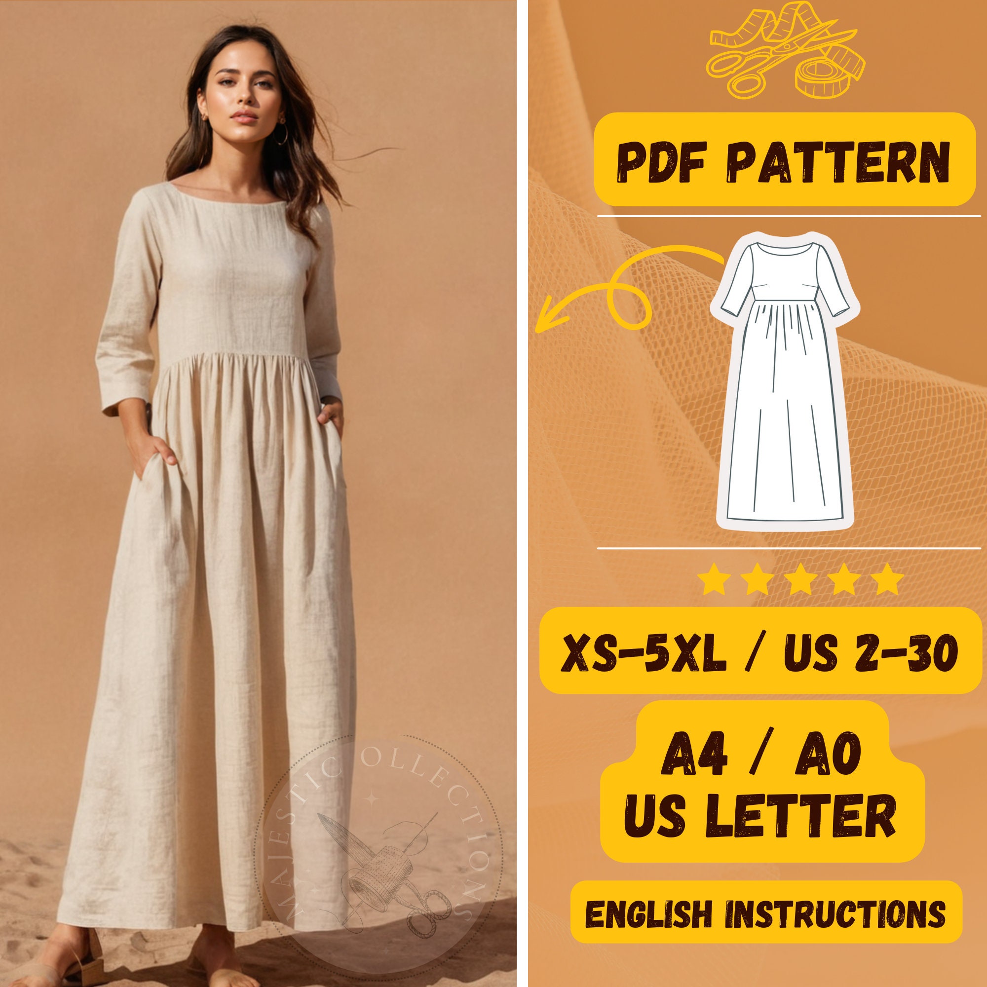 Loose Fitting Linen -  Canada