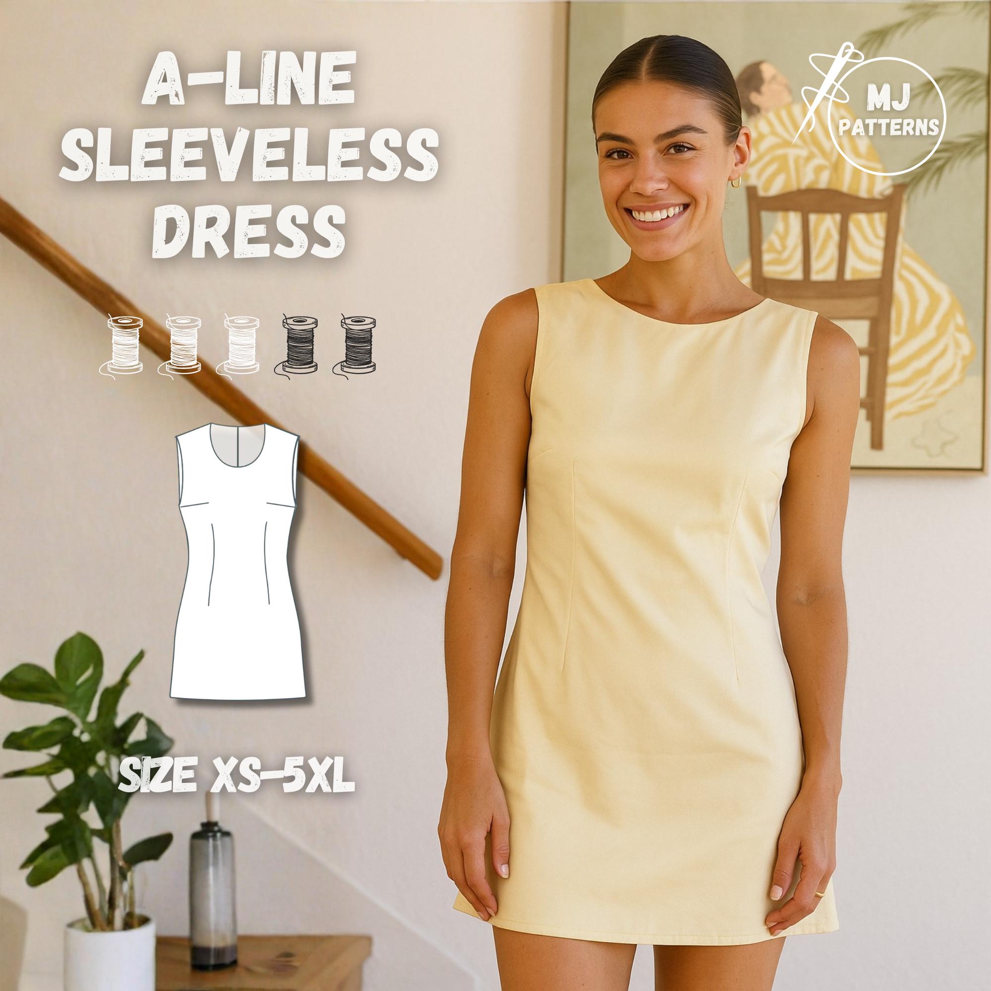 satin mini dress pattern Mini Satin Dress Sewing Pattern,women Dress Patterns,evening Dresses, Prom,weddingsize:us2-30 (A0-A4-USLETTER)