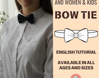 batwing bow tie pattern