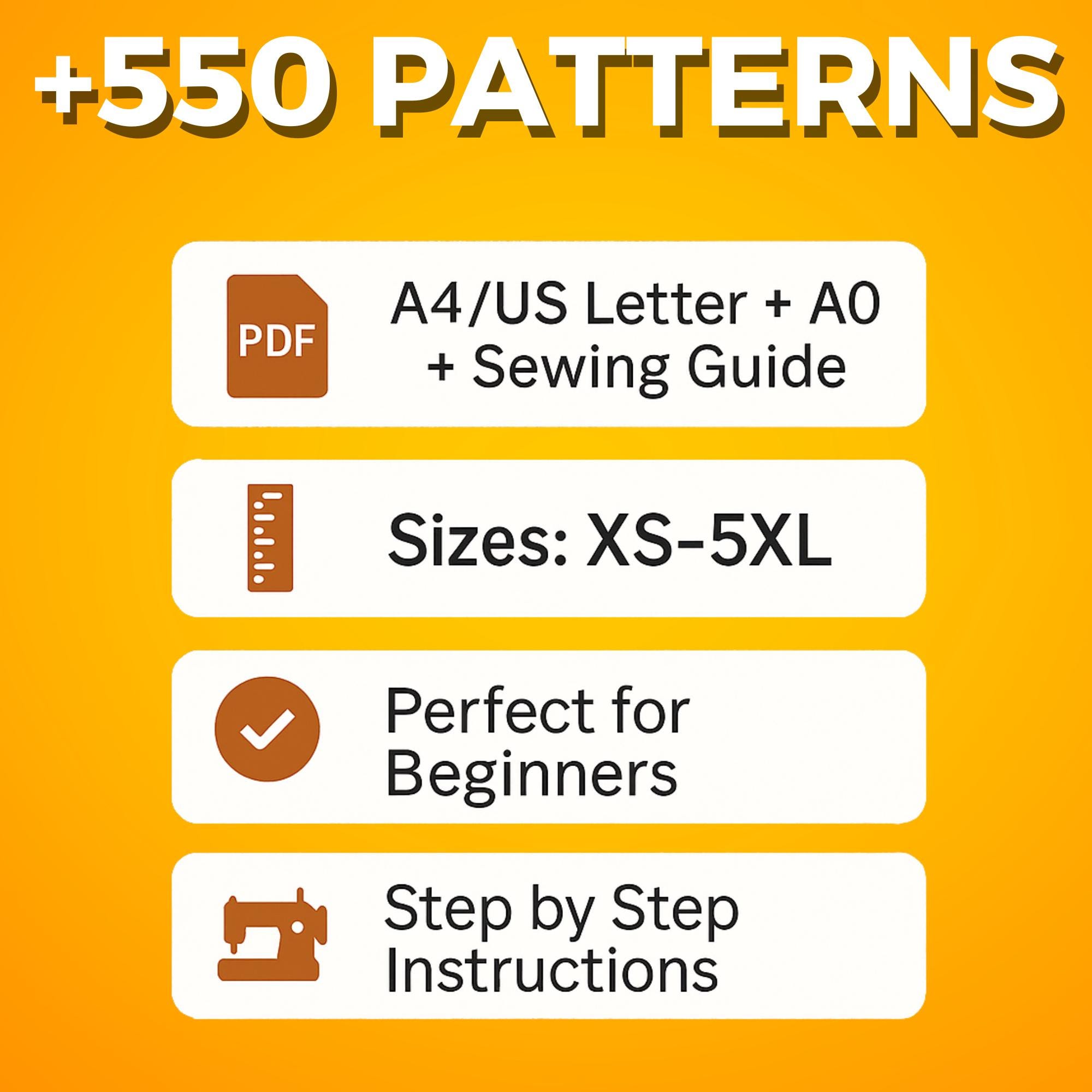 Whole Bundle Sewing Patterns | PDF Store Bundle | Cute Patterns Set of ...