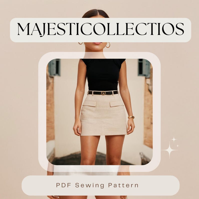 Summer Set Top and Shorts PDF Sewing Pattern With English Tutorial ...