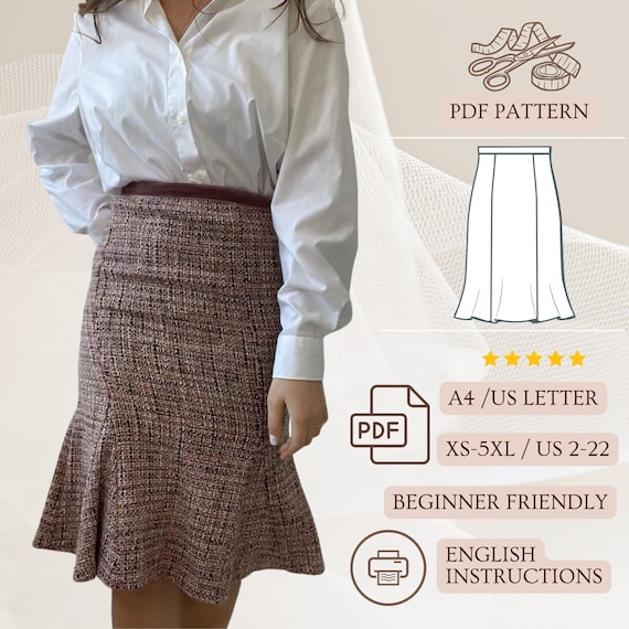 Pleated midi top skirt 5xl