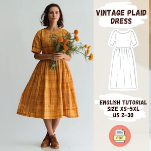 Retro Summer Dress - Etsy