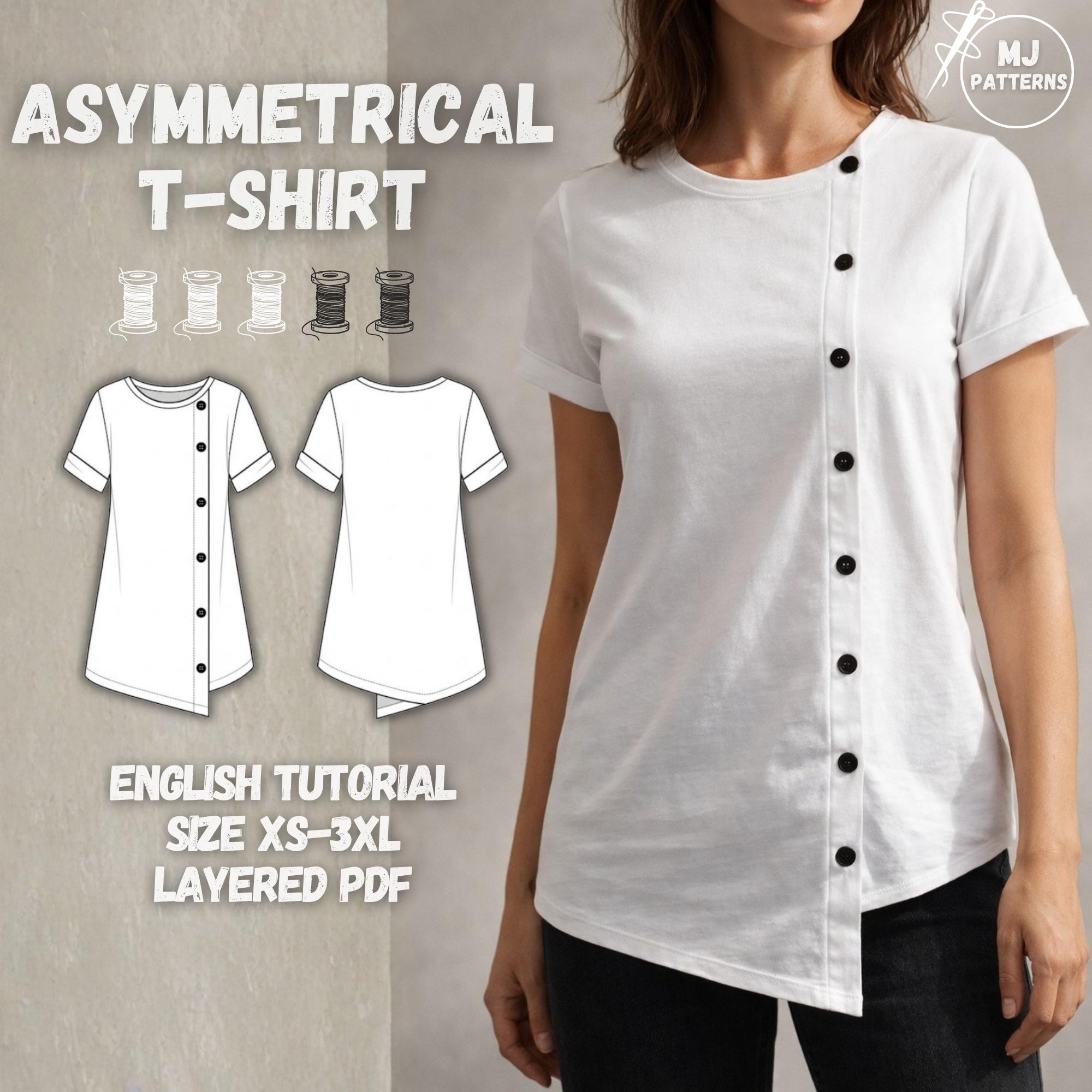 Asymmetrical Tops - Etsy