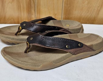Dr. Martens Mens Thong Sandals Size 9 Mens - Size 10 L Slides Flip Flops 8C33