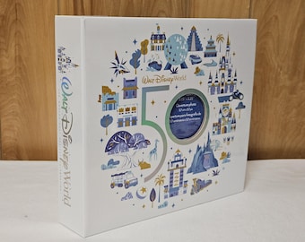 New Disney 50th Anniversary White Picture Photo Album