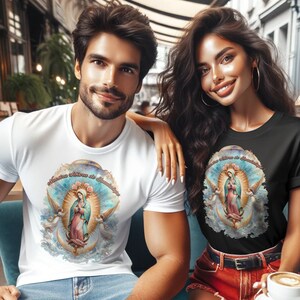 Nuestra Señora de Guadalupe, Holy Mother PNG Design, Christian Instant Download, Shirt Sublimation Design PNG, Faith