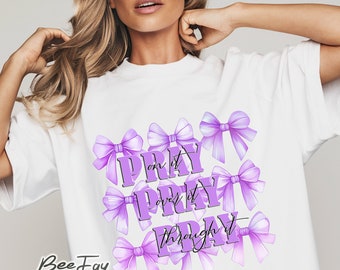 Pray On It PNG 4x colors Sublimation Designs Christian PNG Trendy Shirt Designs DTF Transfers Preppy Southern Style Tshirt Graphics Tumbler