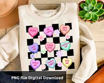 Valentines Hearts PNG, Valentines Sublimation designs, Valentines Groovy Png, Valentines png, Retro Valentines, PNG