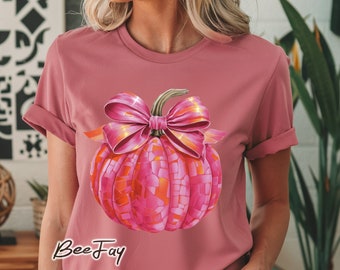 Disco Kürbis png Herbst Trendy design Herbst Design Coquette Aesthetic png Herbst Sublimation Kürbis png coquette Bow Mosaik