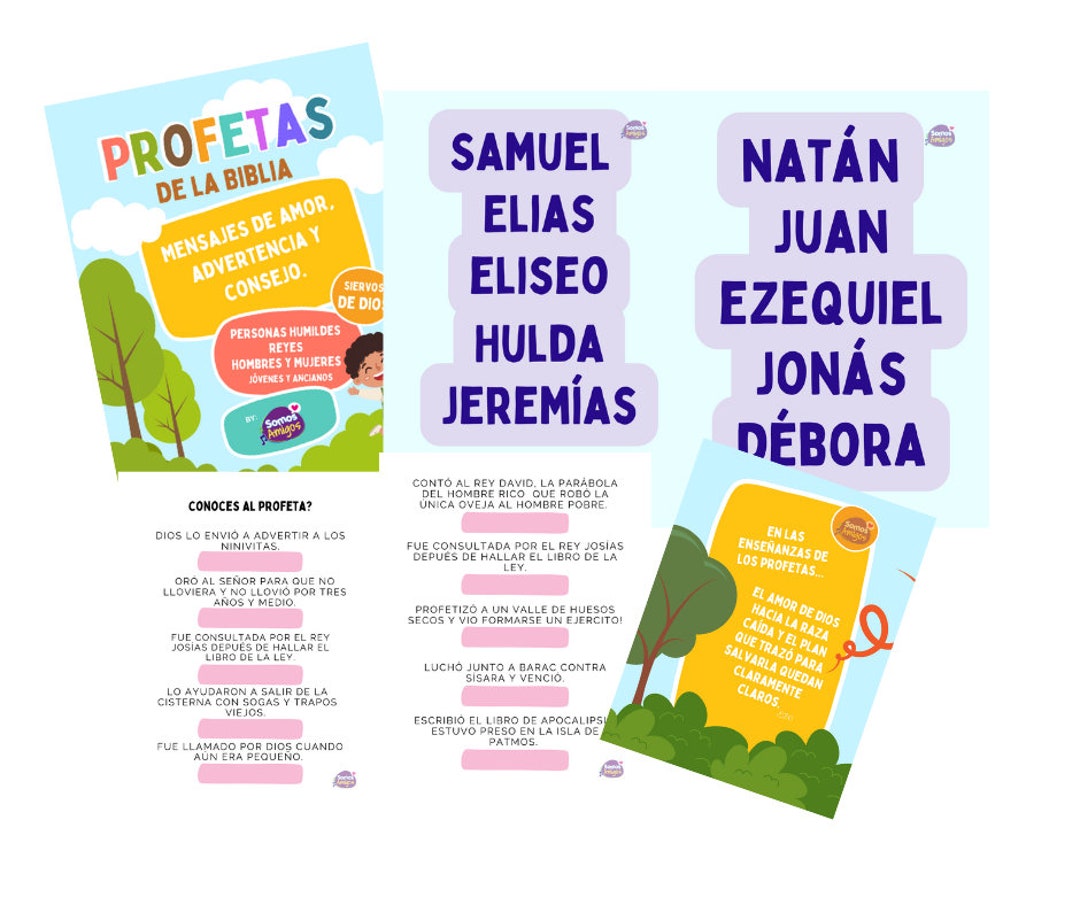 Pdf Profetas Etsy