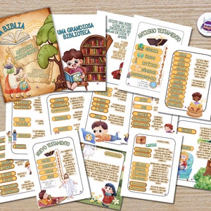 La Biblia, aprende los Libros de la Biblia.