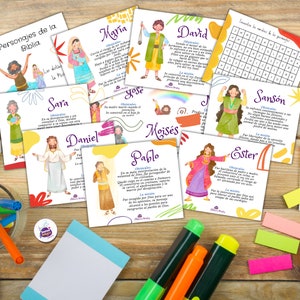 Personajes de la Biblia en PDF