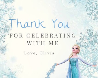 Thank you Card - Frozen