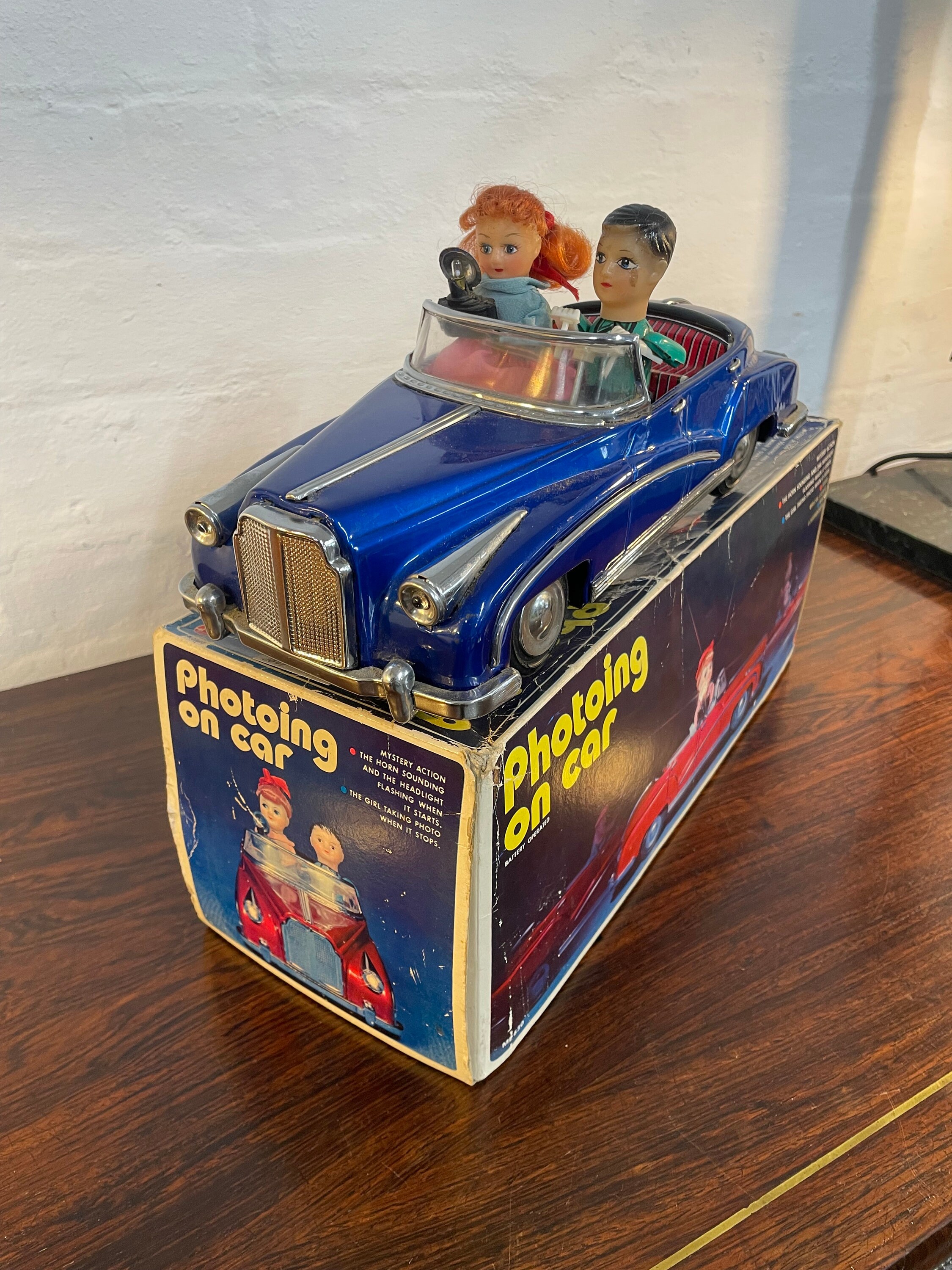 Photoing on Car Tin Toy, Boxed - Etsy