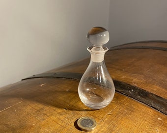 Klarglas Parfümflasche Vintage