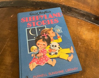 Vintage Enid Blyton Buch | Sleepyland Stories | Purnell Sunshine Bibliothek