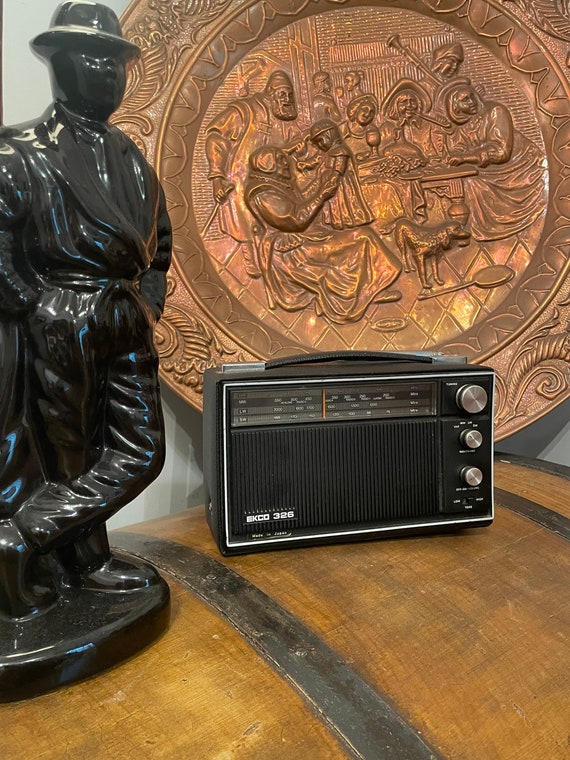 ビンテージ Ekco トランジスタラジオ 326 テスト済み、動作良好 