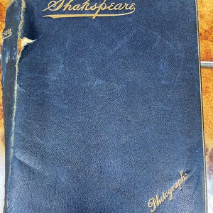ANTIQUE 1894 BOOK ILLUSTRATED The Complete Works Of William Shakespeare