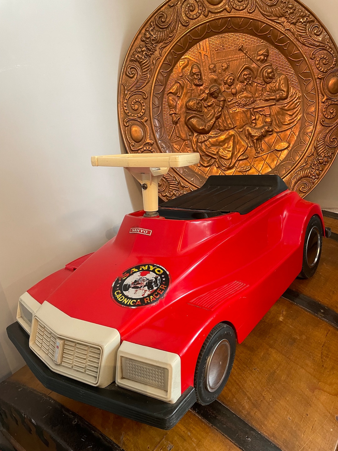 RARE Space Design SANYO Kadonica Racer Sanyo Battery Car Electric