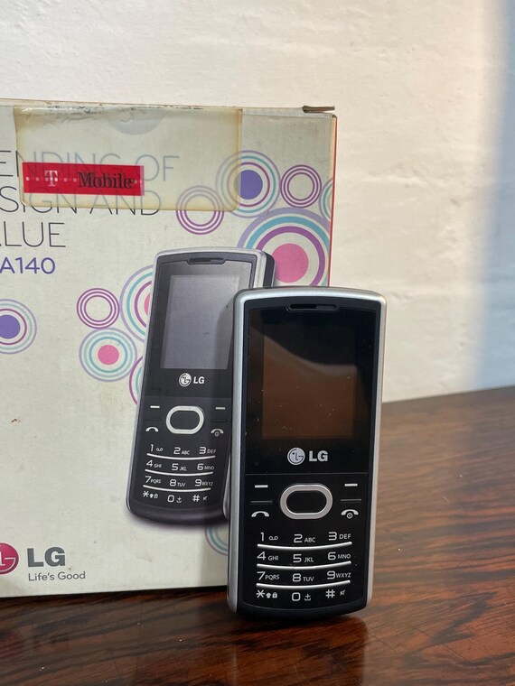 Lot de 2x LG-A140 Mobile Phone Old Stock Rare collectors Mobile