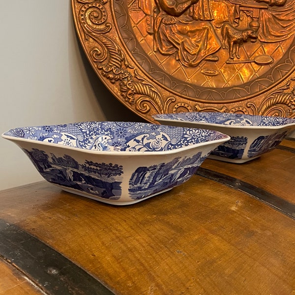 Spode Blue Italian Etsy UK