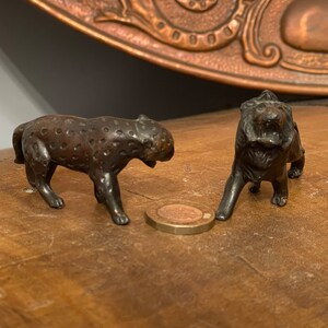 Black Jaguar, Leopard, Panther and lion Lost Wax Bronze