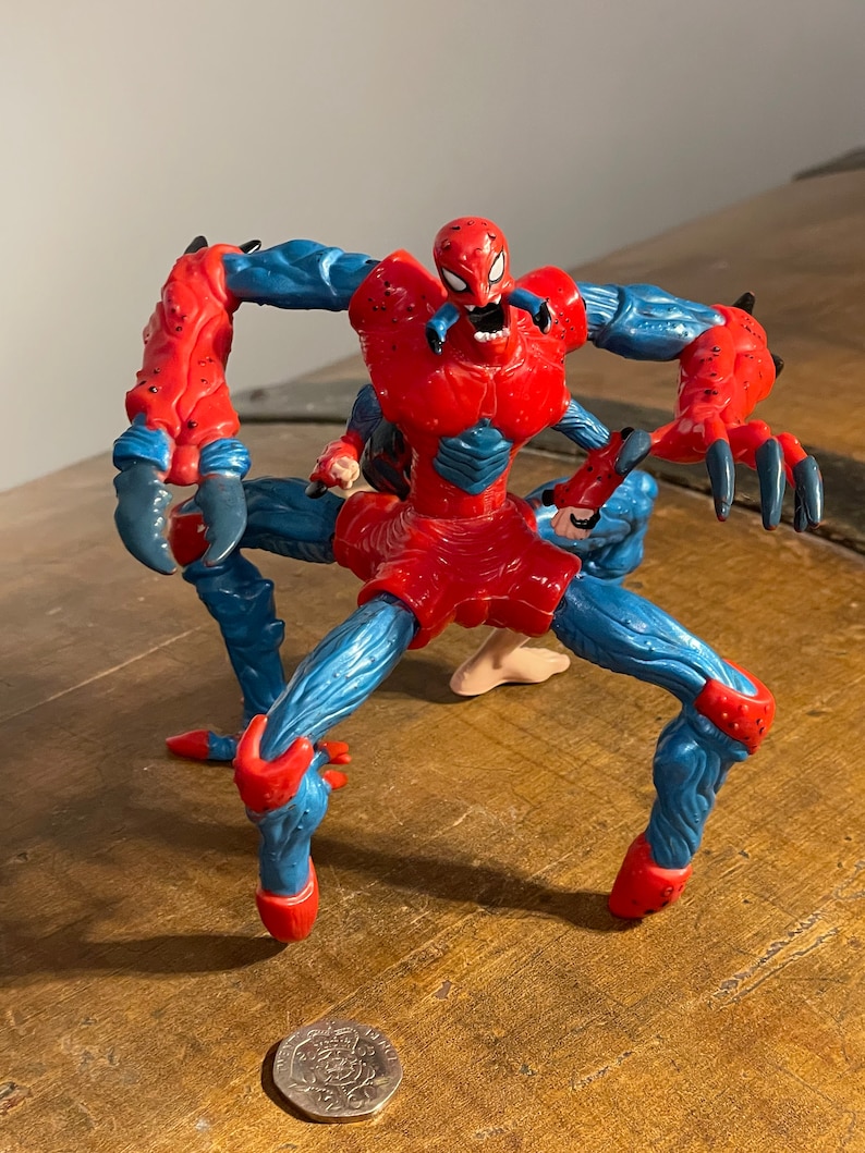 Vintage Spiderman the Animated Series Monster Mutated Spiderman