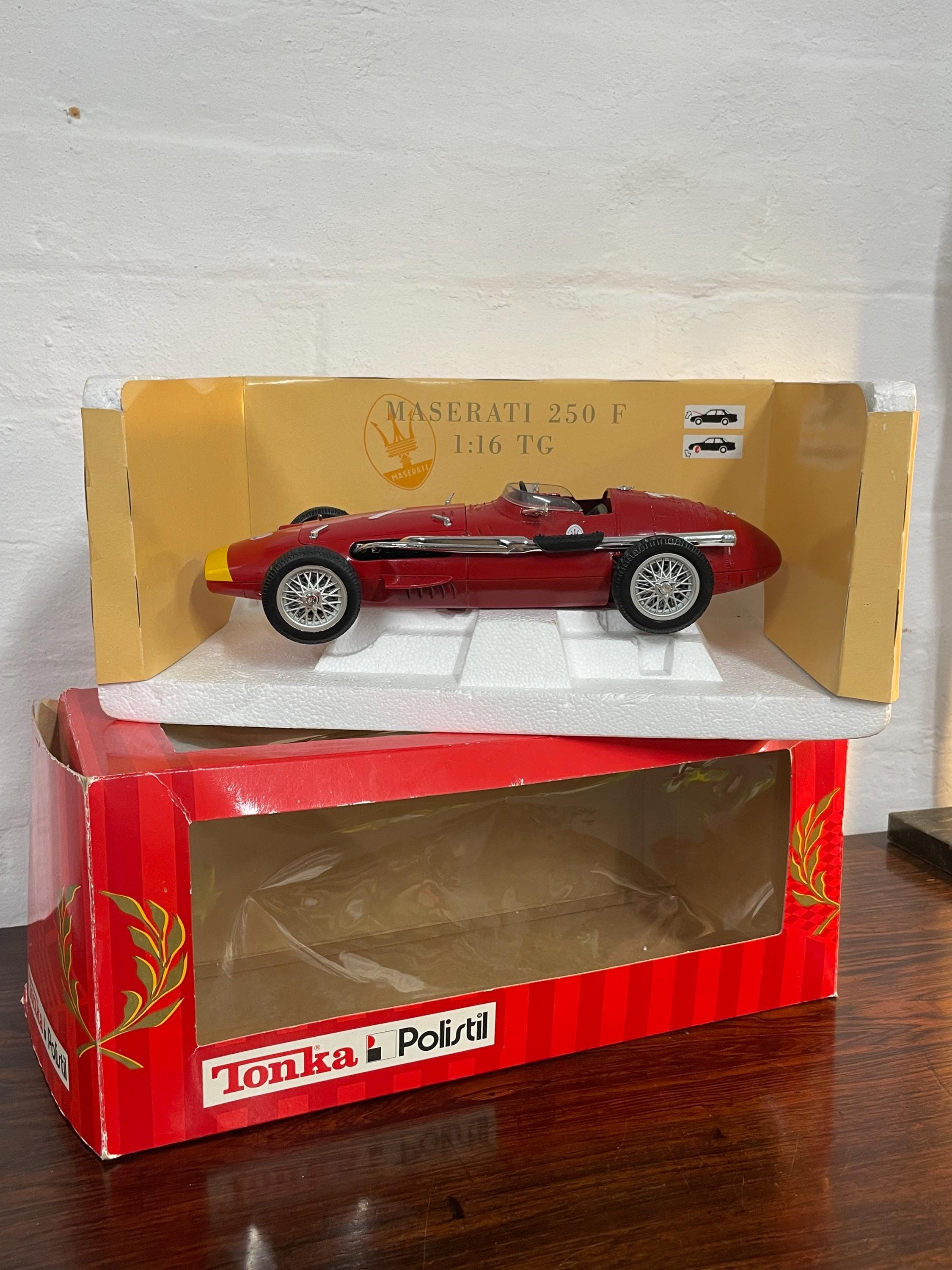 Maserati 250F 1/16 Tonka Polistil　マセラティ Rare Tonka Polistil Maserati 250F 1:16 TG in Original Box - Etsy