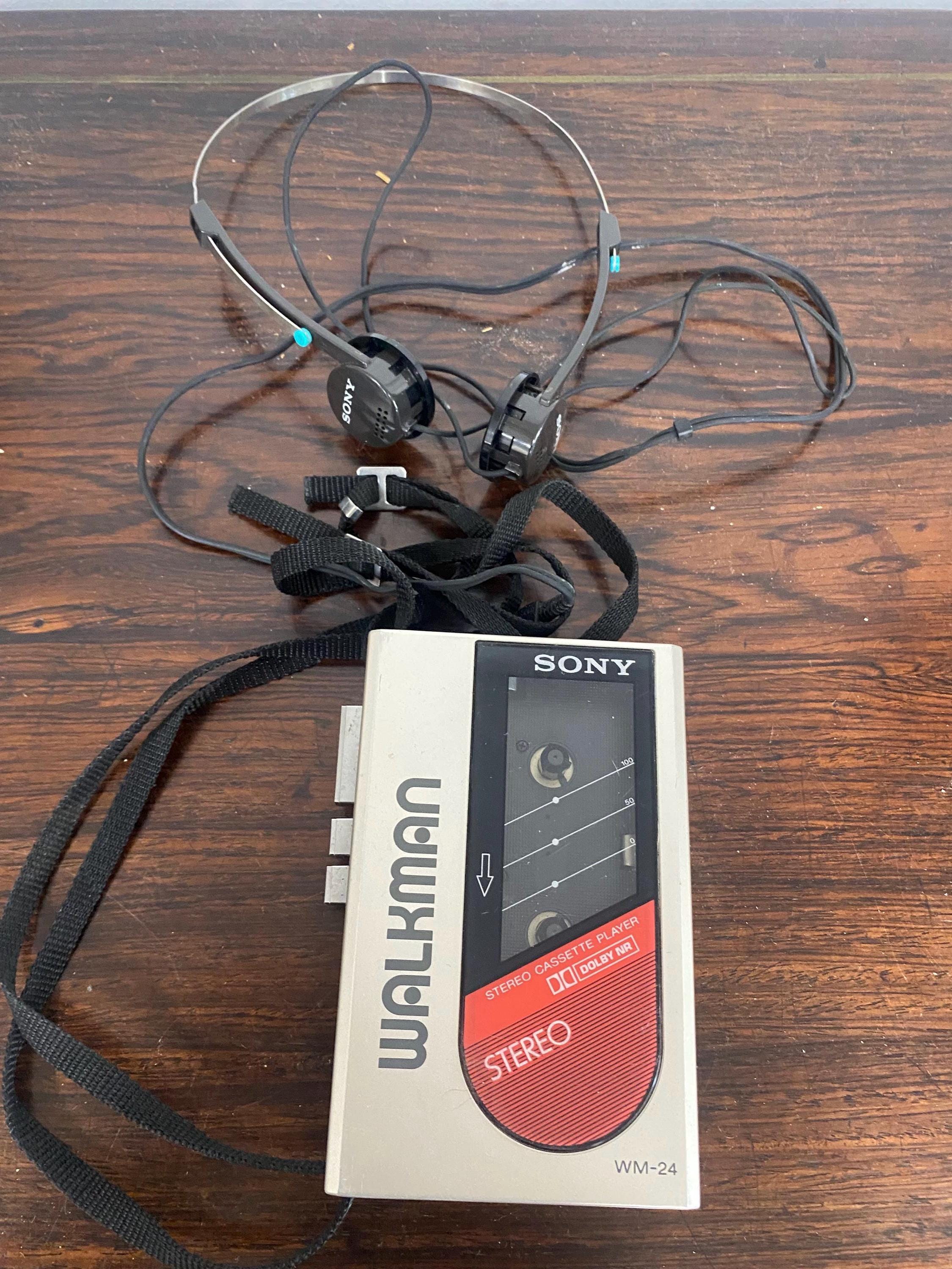 RARE SONY WM 24 Walkman Cassette Player Vintage Model 1985 - Etsy